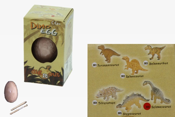 Excavation kit dino in egg 6 asst. (12)