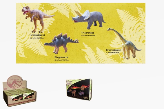 Excavation kit dino figure 4 assorted (8)