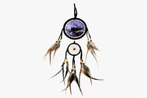 Dreamcatcher eagle height ca. 40 cm