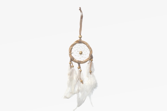 Rattan Traumfänger Höhe 31 cm (12)