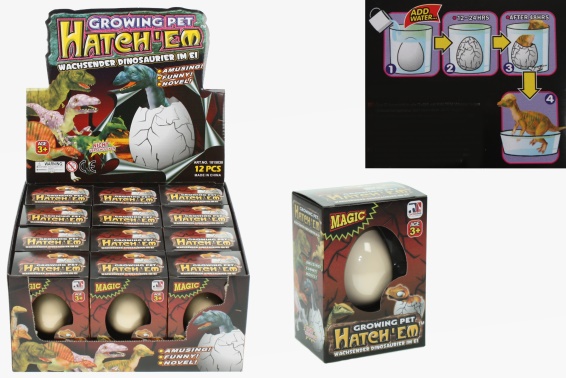 Wachsender Dino im Ei 6fach (12)