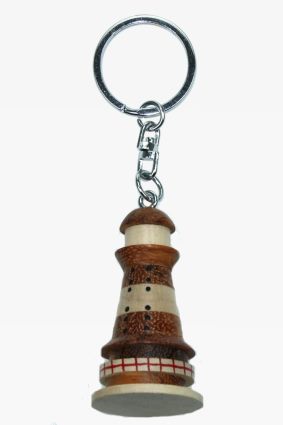 Wooden keychain lighthouse (6)