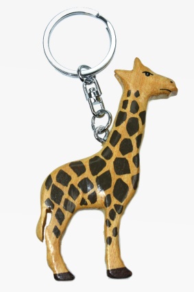 Cornelißen Neuware Schlüsselanhänger Giraffe ca 12cm lang 