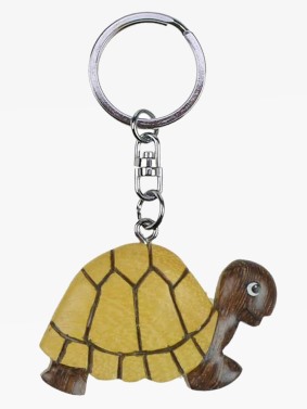 Wooden keychain tortoise (6)