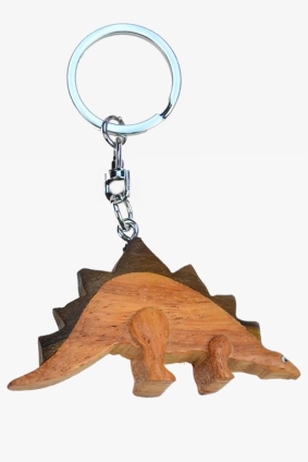 Holz Anhänger Stegosaurus (6)