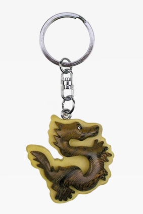 Wooden keychain dragon (6)