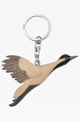 Wooden keychain crane (6)
