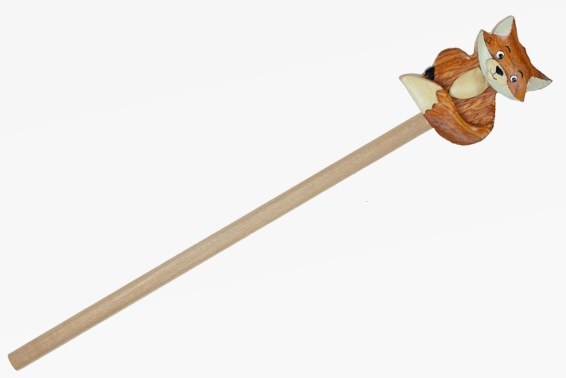 Holz Bleistift Rotfuchs (12)