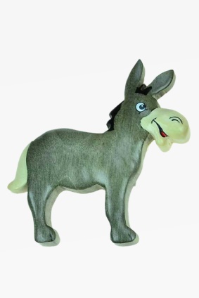 Wooden magnet donkey (6)