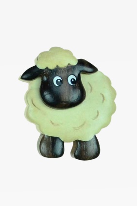 Wooden magnet black sheep (6)