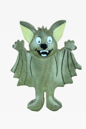 Holz Magnet Fledermaus (6)