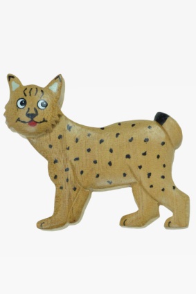Holz Magnet Luchs (6)