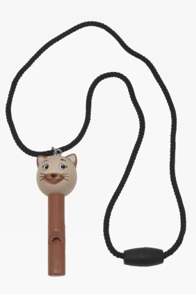 Wooden whistle cat (6)