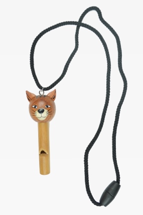Wooden whistle lynx (6)