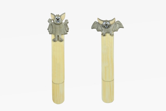 Wooden bookmark bat 2 assorted (12)