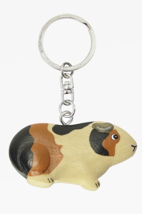 Wooden keychain guinea pig (6)