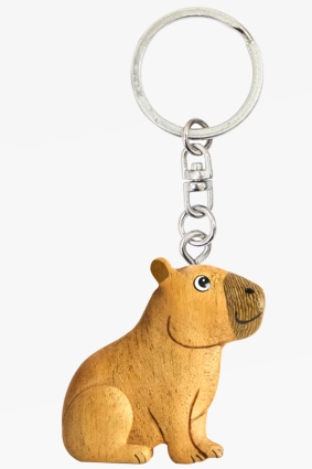 Holz Anhänger Capybara (6)