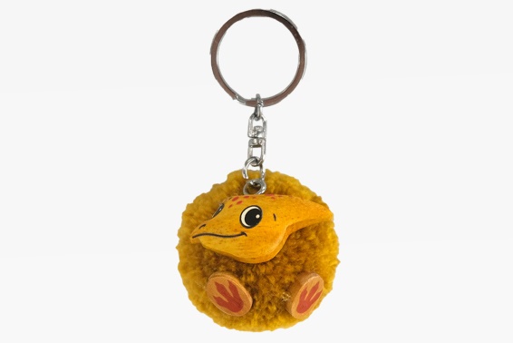 Holz Anhänger Pompom Pterodactylus