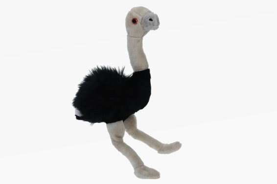 Plüsch Strauß Höhe 28 cm (6)