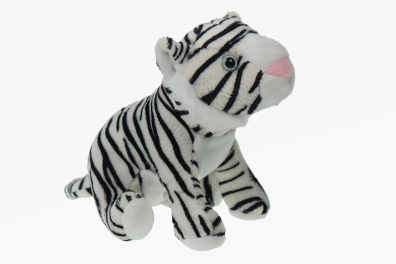 Plüsch Tiger weiß Länge 22 cm (6)