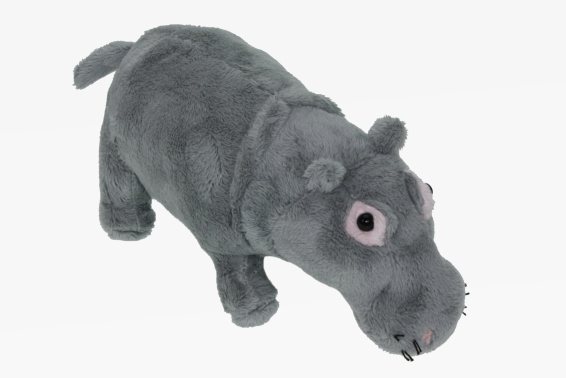 Plush hippo length 22 cm (6)