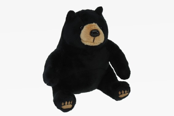 Plüsch Bär schwarz Höhe 16 cm (6)