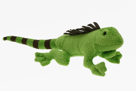 Plush iguana length 35 cm (6)