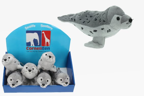 Plush spotted seal length 25 cm (6)