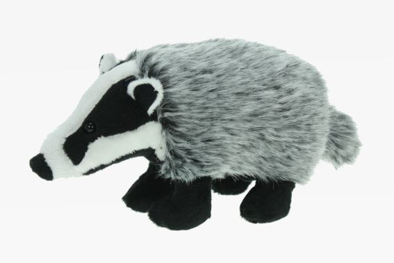 Plush badger length 24 cm (6)