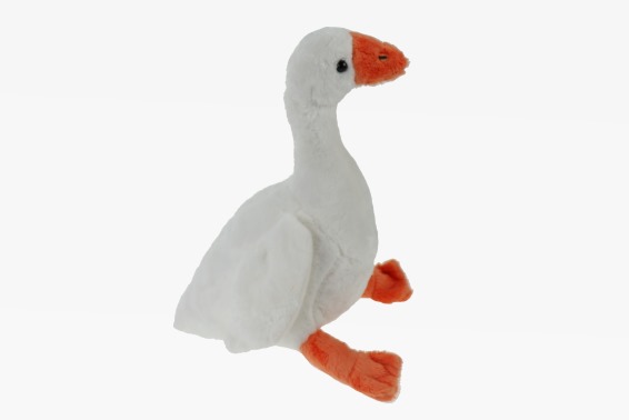 Plush goose length 23 cm (6)