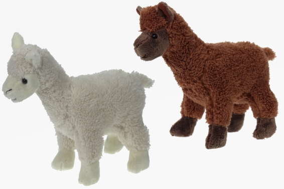 Plush alpaca 2 assorted l 20 cm (6)