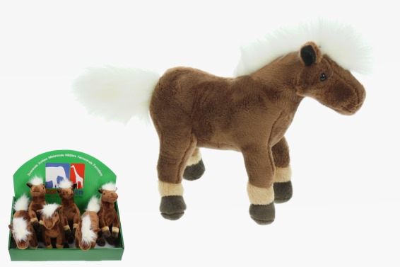 Plüsch Pferd Comtois Länge 26 cm (6)