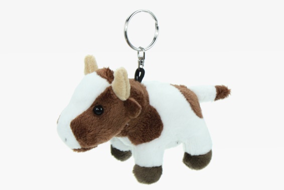 Plüsch Anhänger Kuh Höhe 13 cm (12)