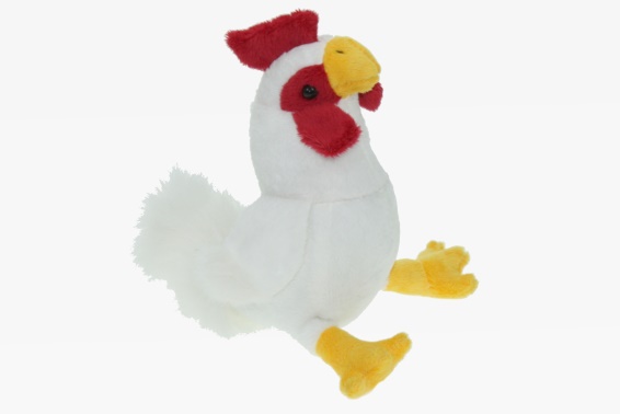 Plush hen height 20 cm (6)