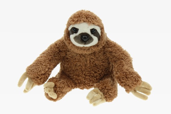 Plush sloth length 26 cm (6)
