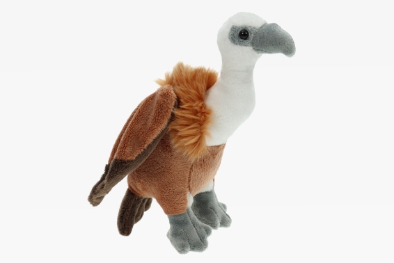 Plush vulture height 22 cm (6)