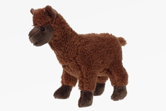 Plüsch Alpaka braun Länge 22 cm (6)