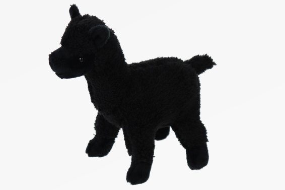Plüsch Alpaka schwarz L 22 cm (6)