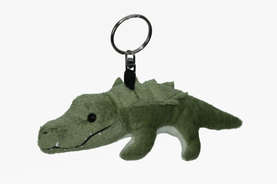 Plush pendant crocodile h 10,5 cm (12)