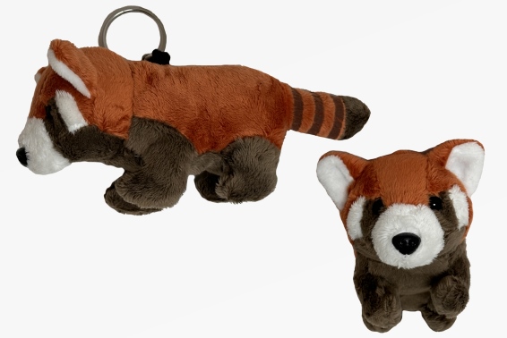 Plush pendant red panda h 12 cm (12)