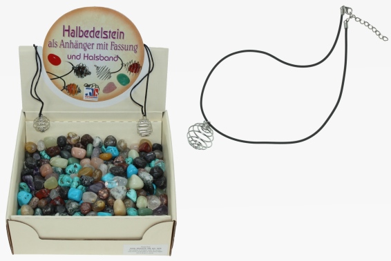 Kette mit Halbedelstein sortiert (400)