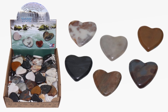 Anti Stress Stein Worry Hearts (100)