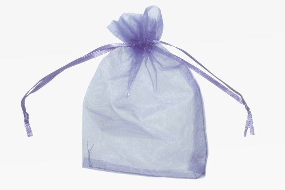 Organza Beutel lila (24)
