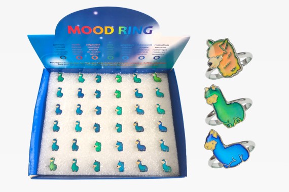 Mood rings alpacas 36pcs set (1)