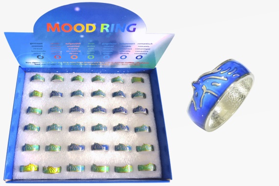 Mood rings horse 36pcs set (1)