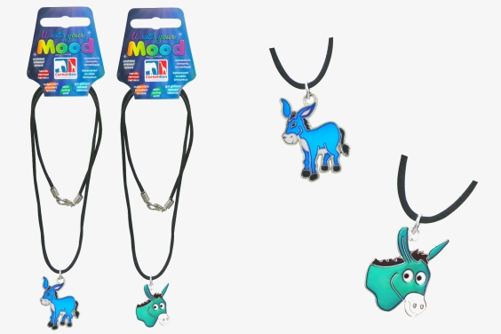 Mood necklace donkey 2 assorted (36)