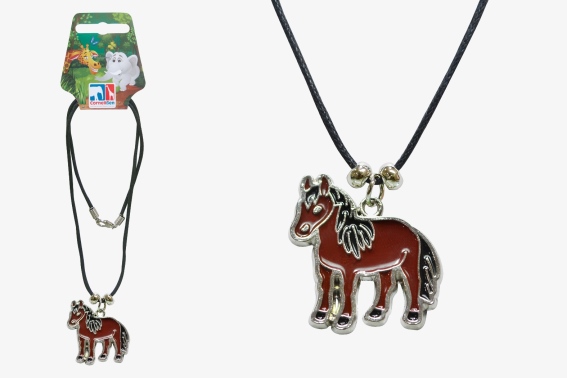 Horse brown necklace (12)
