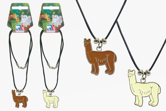 Alpaca necklace 2 assorted (12)