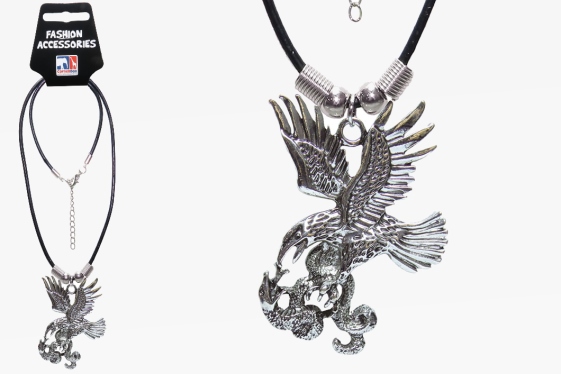 Eagle with snake necklace (12)