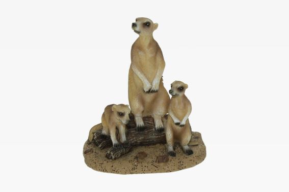 Poly Erdmännchen Familie H 8 cm (1)